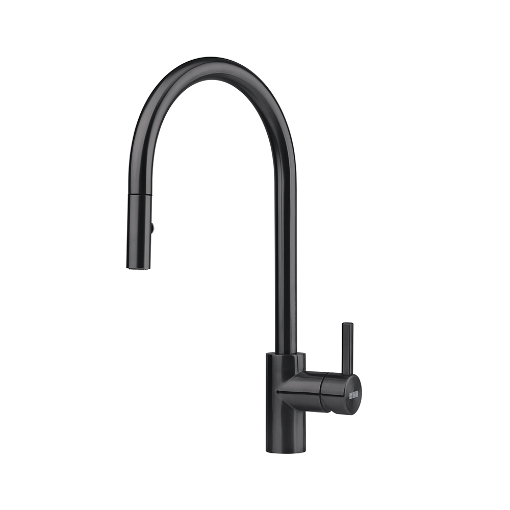 Смесител за кухня Franke Eos Neo Pull Down, Industrial Black