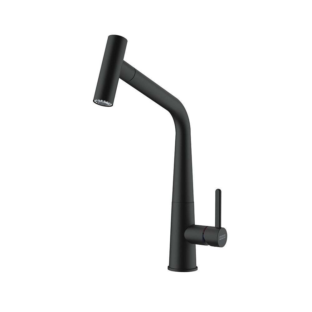Смесител за кухня Franke Icon Pull Out Shower, черен мат