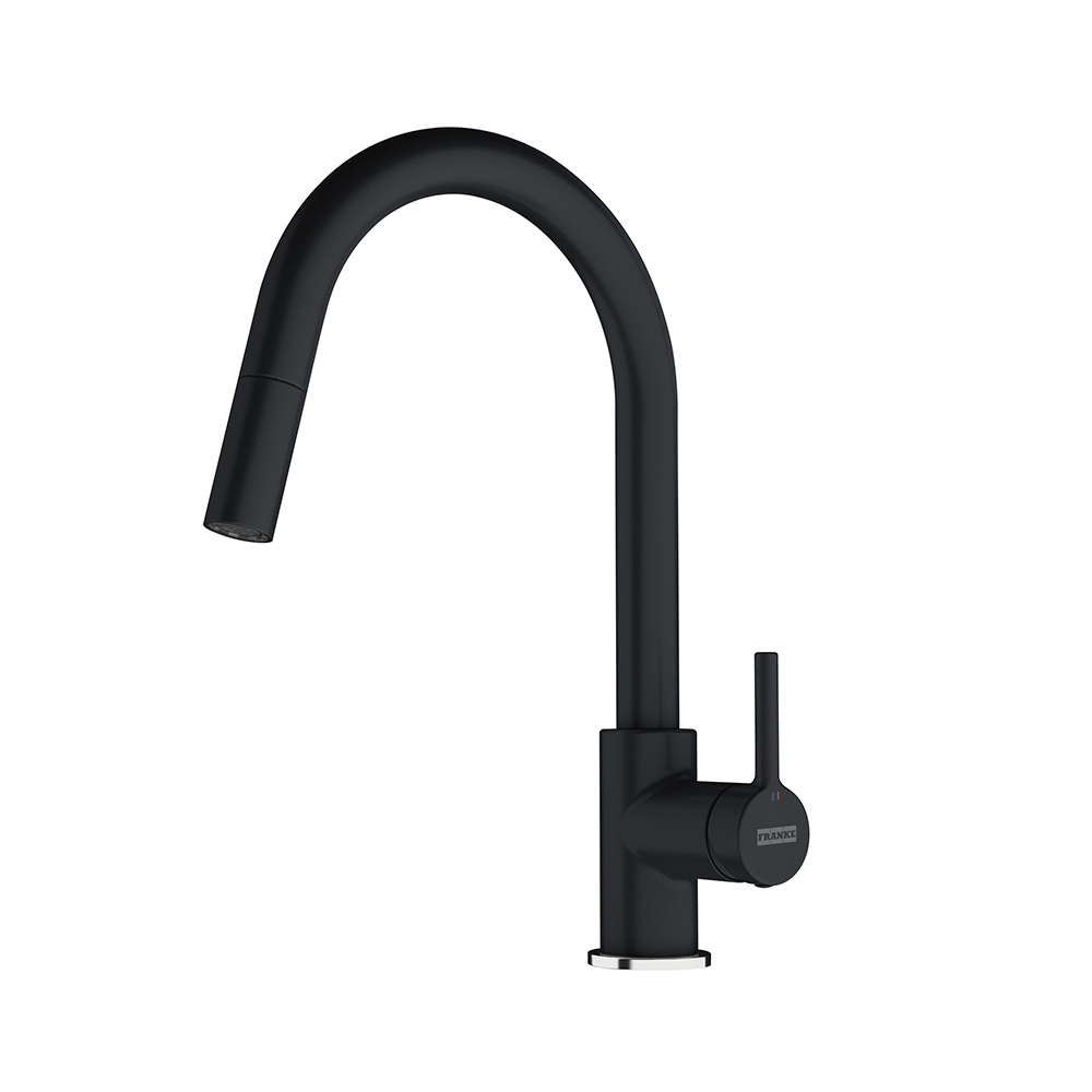 Смесител за кухня Franke Lina Pull Down Nozzle, Onyx