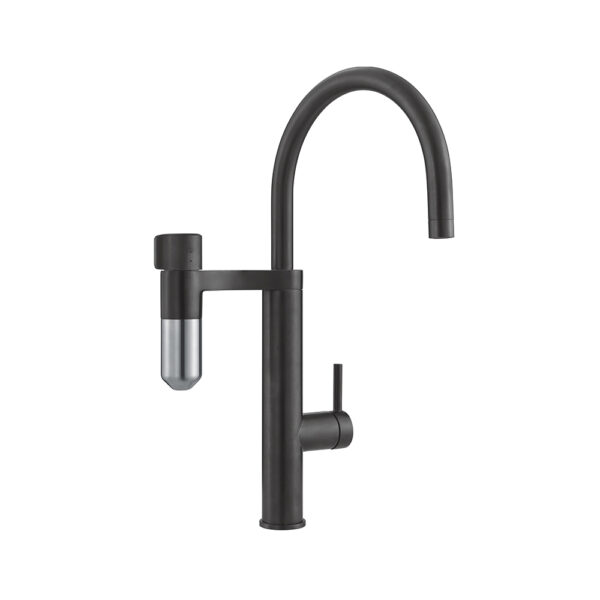Смесител със система за пречистване на вода Franke Vital Capsule Swivel, хром/черно