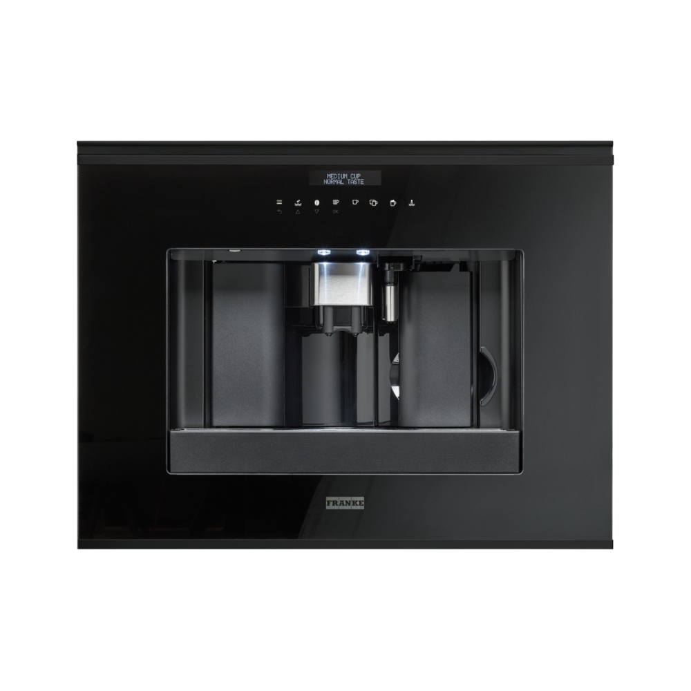 Кафемашина за вграждане Franke FMY 45 CM BK, Black Steel